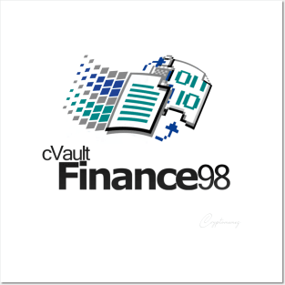 cVault finance 98 (windows aesthetic) Posters and Art